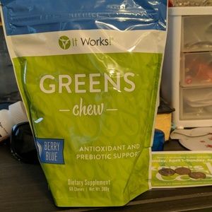 It works green chews